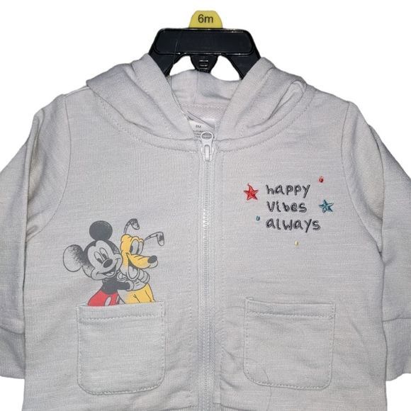 NEW Mickey & Friends Baby Infant 5-Piece Layette Set Shower Gift Pluto 6M - Picture 3 of 9